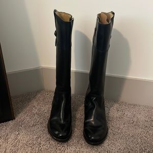 FRYE button lug tall riding boots never worn, new without tags